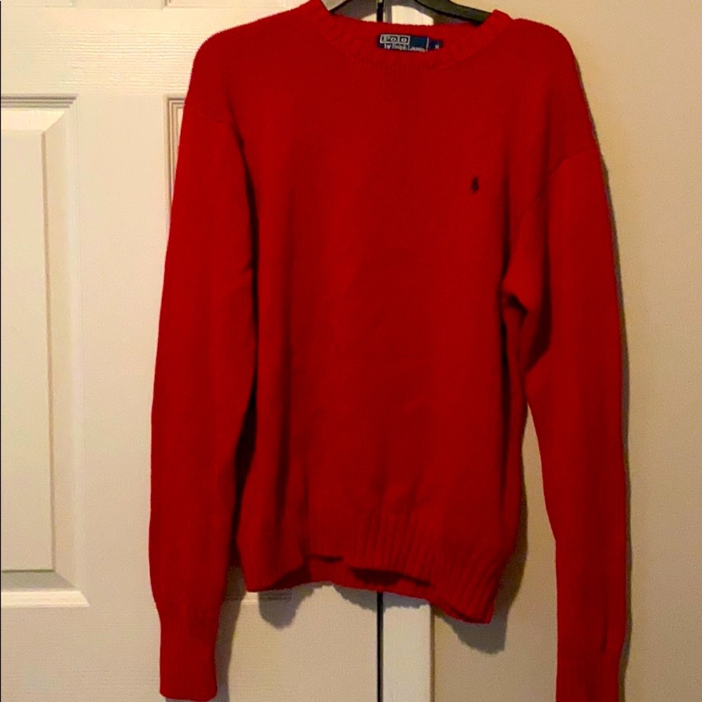 Red Polo Sweater
